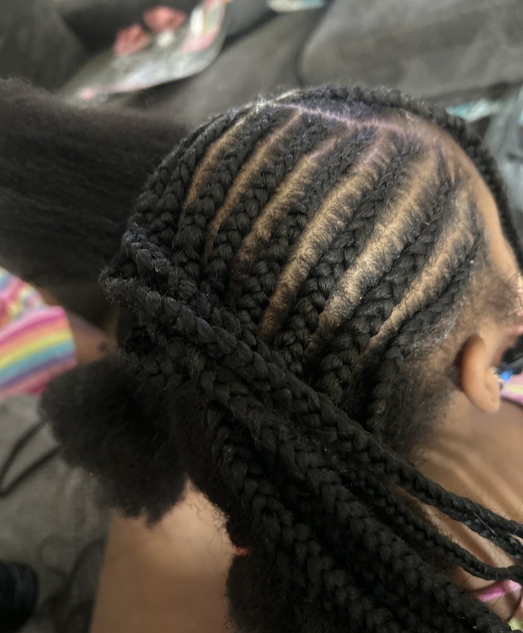 Feed-in braids by Sosaa Braids
